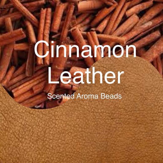 Cinnamon Leather scented aroma Beads 