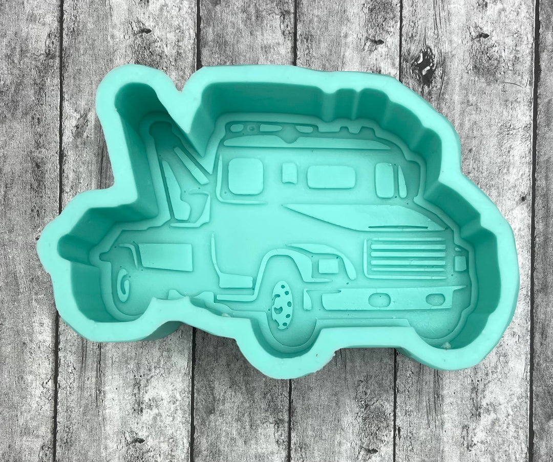 Tow Truck Silicone Mold