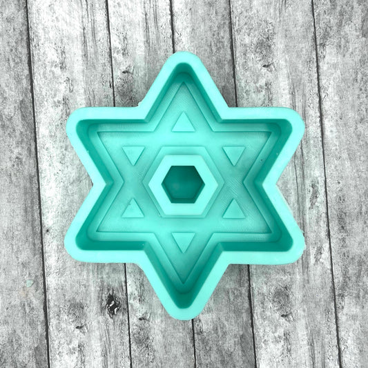 Star of David Silicone Mold