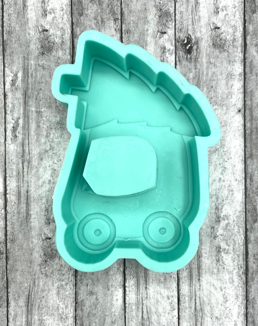 Cozy Coupe Car with Tree Silicone Mold
