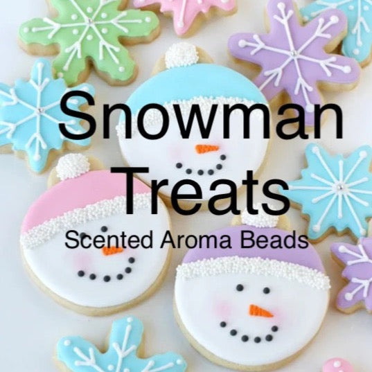 Snowman Treats Scented Aroma Beads 