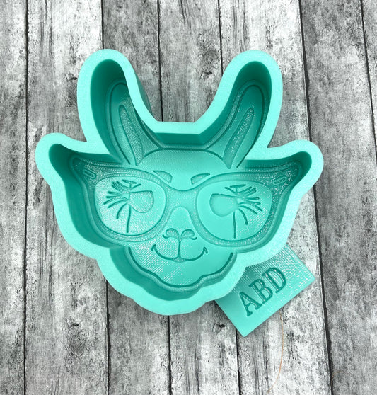 Llama Head Freshie Silicone Mold