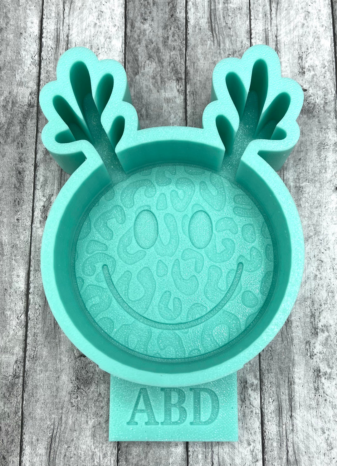 Reindeer Smiley Freshie Silicone Mold