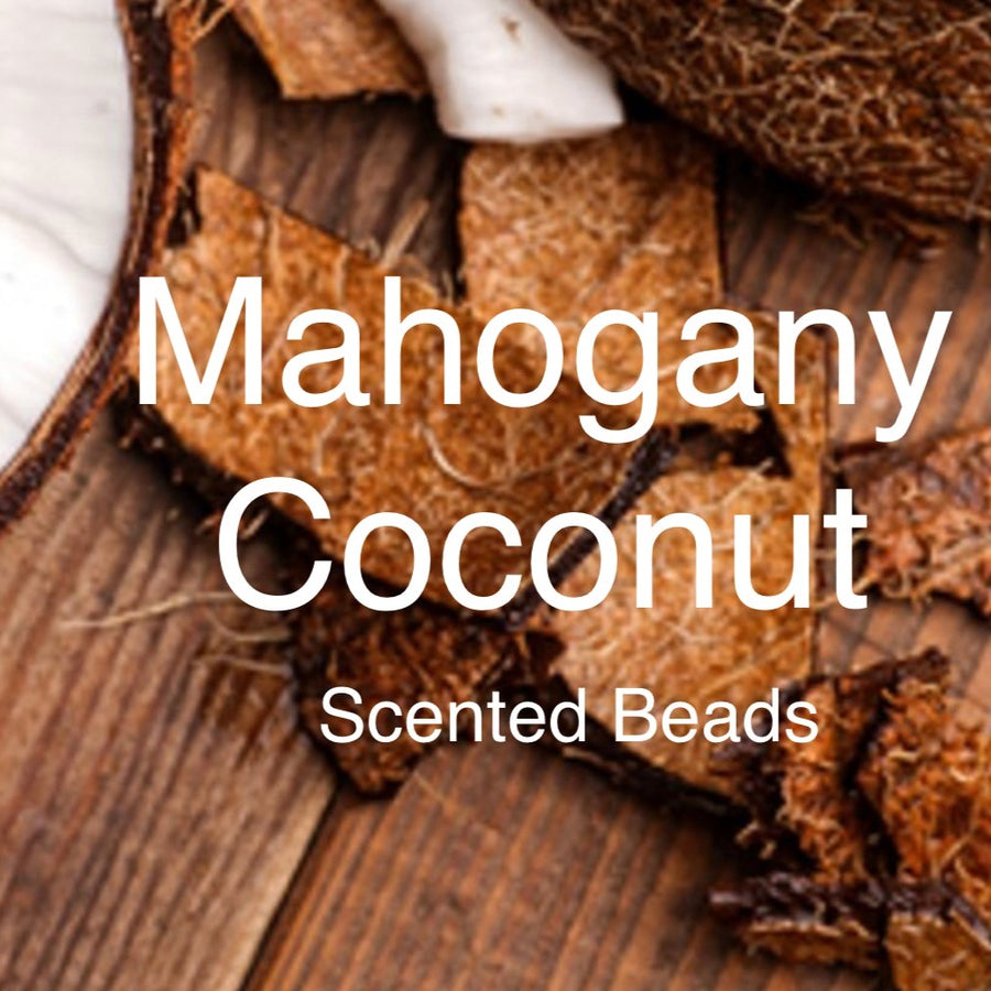 Mahogany Coconut Scented Aroma Beads