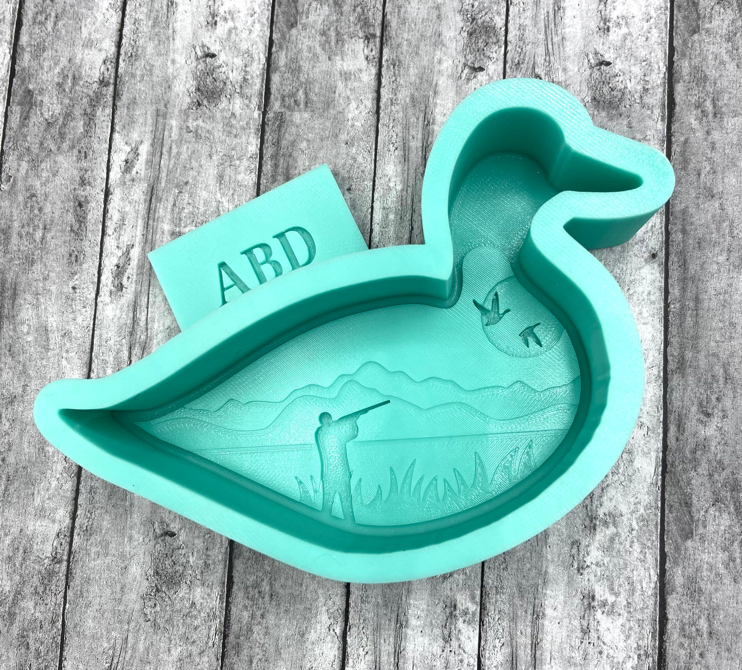 Duck Scene Freshie Silicone Mold