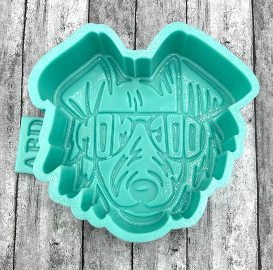 Dog Face Dog Mom Silicone Mold