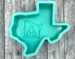 Texas Pump Jack Silicone Mold
