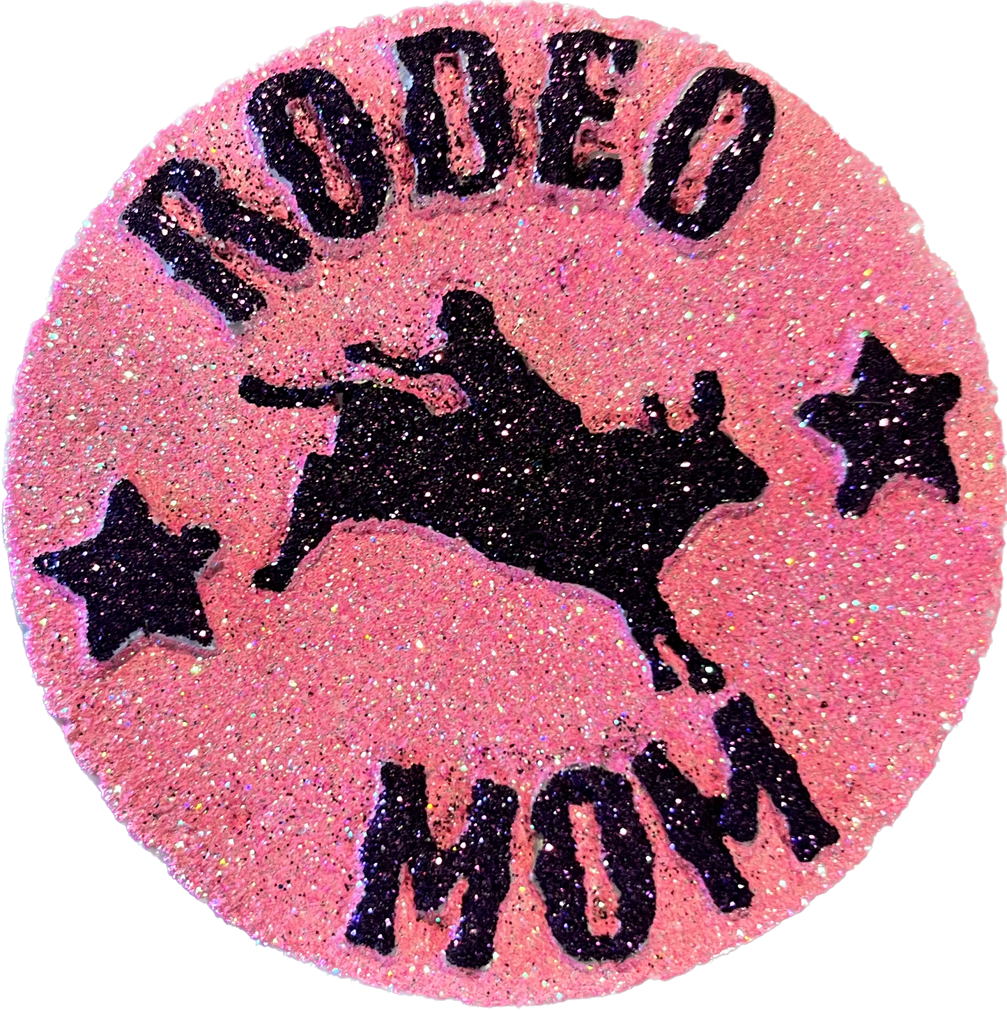 Rodeo Mom Dad Round Freshie Silicone Mold