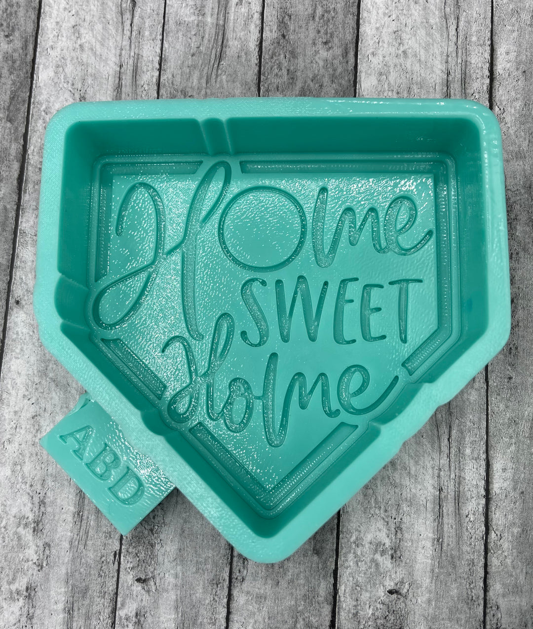 Home Sweet Home Baseball Diamond Freshie Silicone Mold