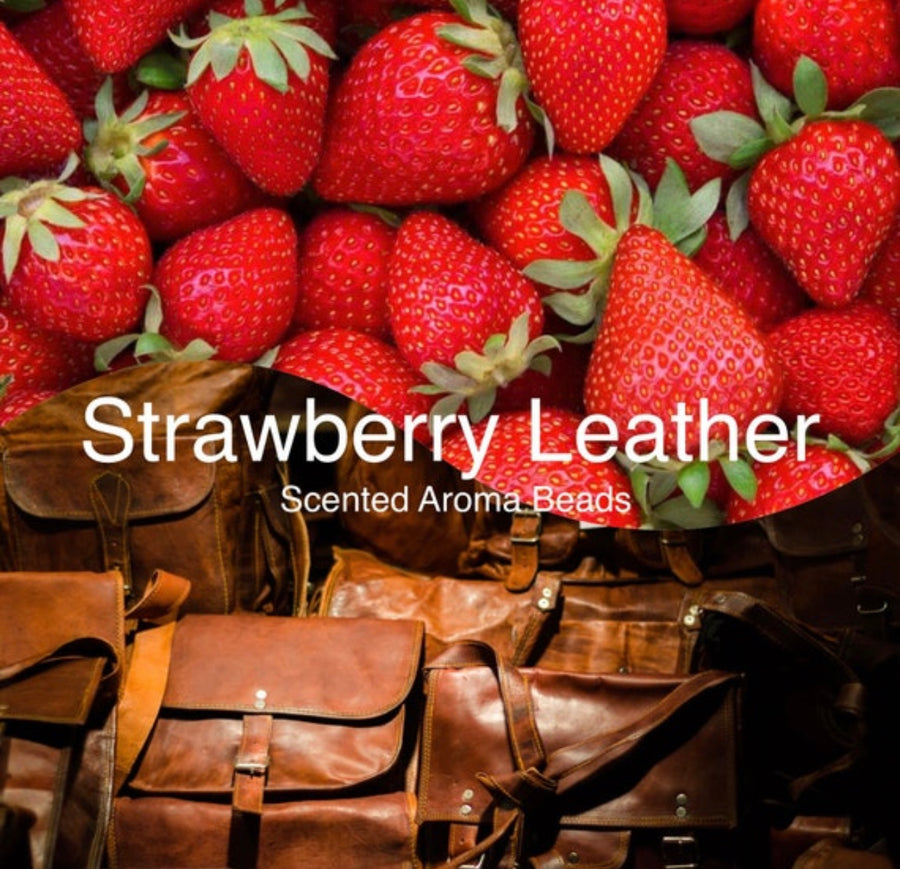 Strawberry Leather Scented Aroma Beads