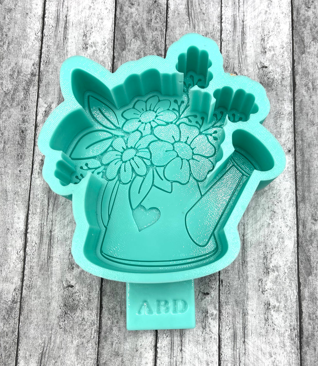 Water Can with Flowers Freshie Silicone Mold