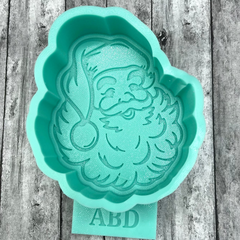 Santa Face Silicone Mold
