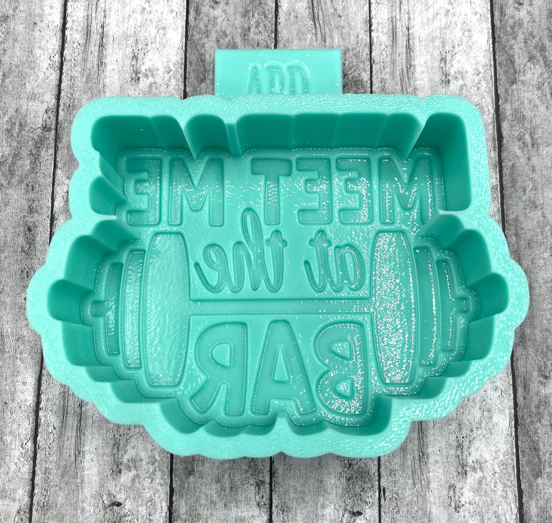 Meet Me at the Bar Freshie Silicone Mold