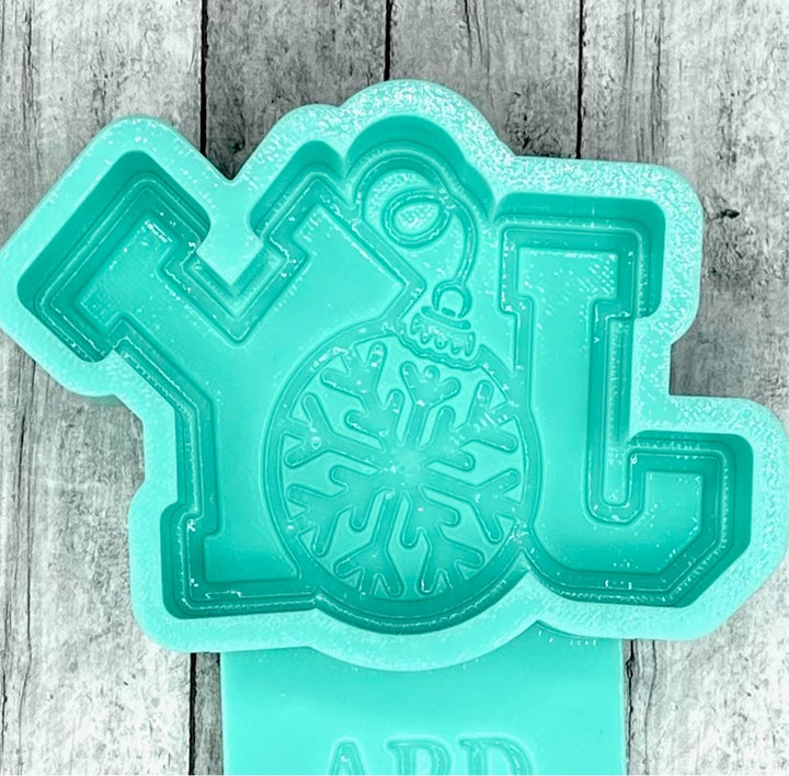 Joy Ornament Middle Freshie Silicone Mold