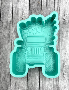 Christmas SUV Silicone Mold