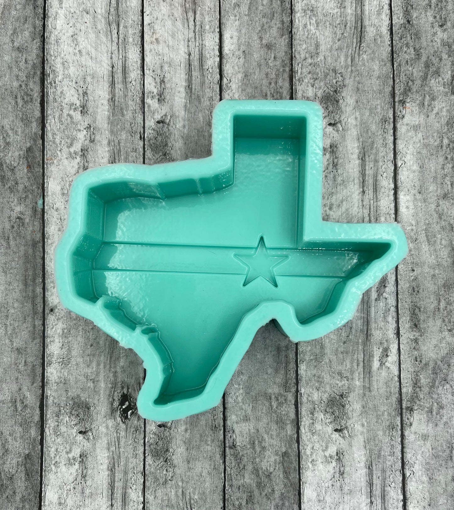 Thin Line State of Texas Silicone Mold