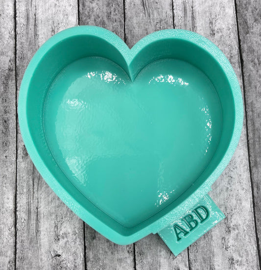 Plain Heart Freshie Mold