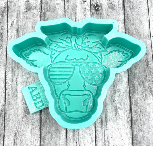 USA Cow Freshie Silicone Mold