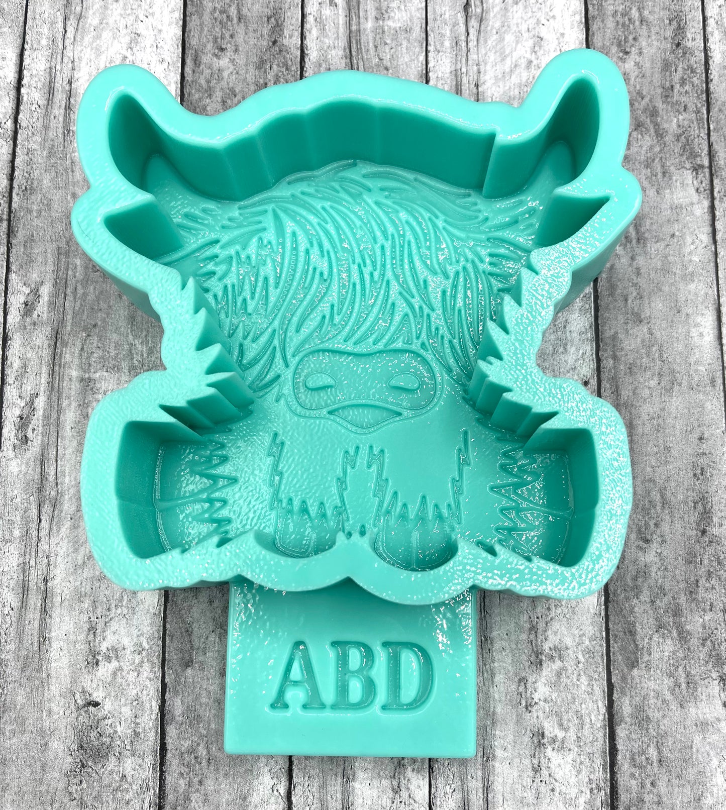 Scottish Highland Cow Freshie Silicone Mold