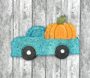 Pumpkin Truck Freshie Silicone Mold