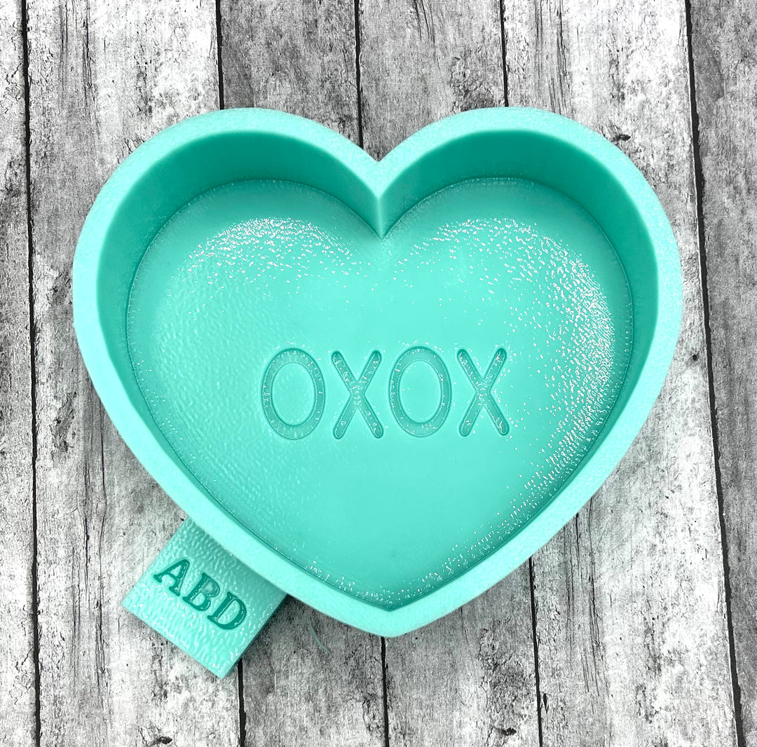 XOXO Conversation Heart Freshie Silicone Mold
