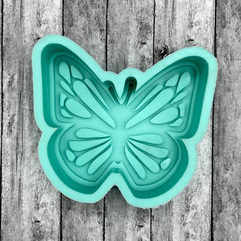 Butterfly Skull Silicone Mold Freshies, Silicone Molds, Silicone