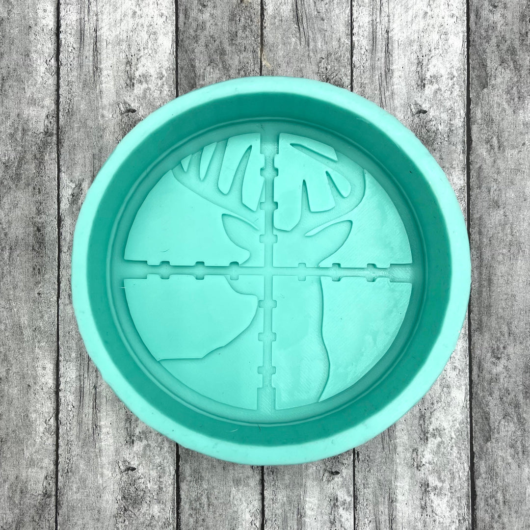 Crosshairs Silicone Mold 