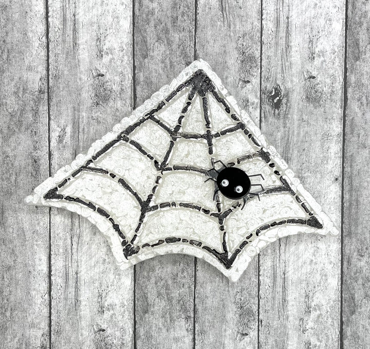 Spider Web Halloween Freshie Silicone Mold