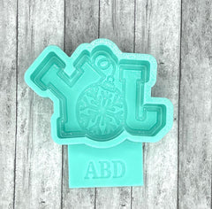 Joy Ornament Middle Freshie Silicone Mold
