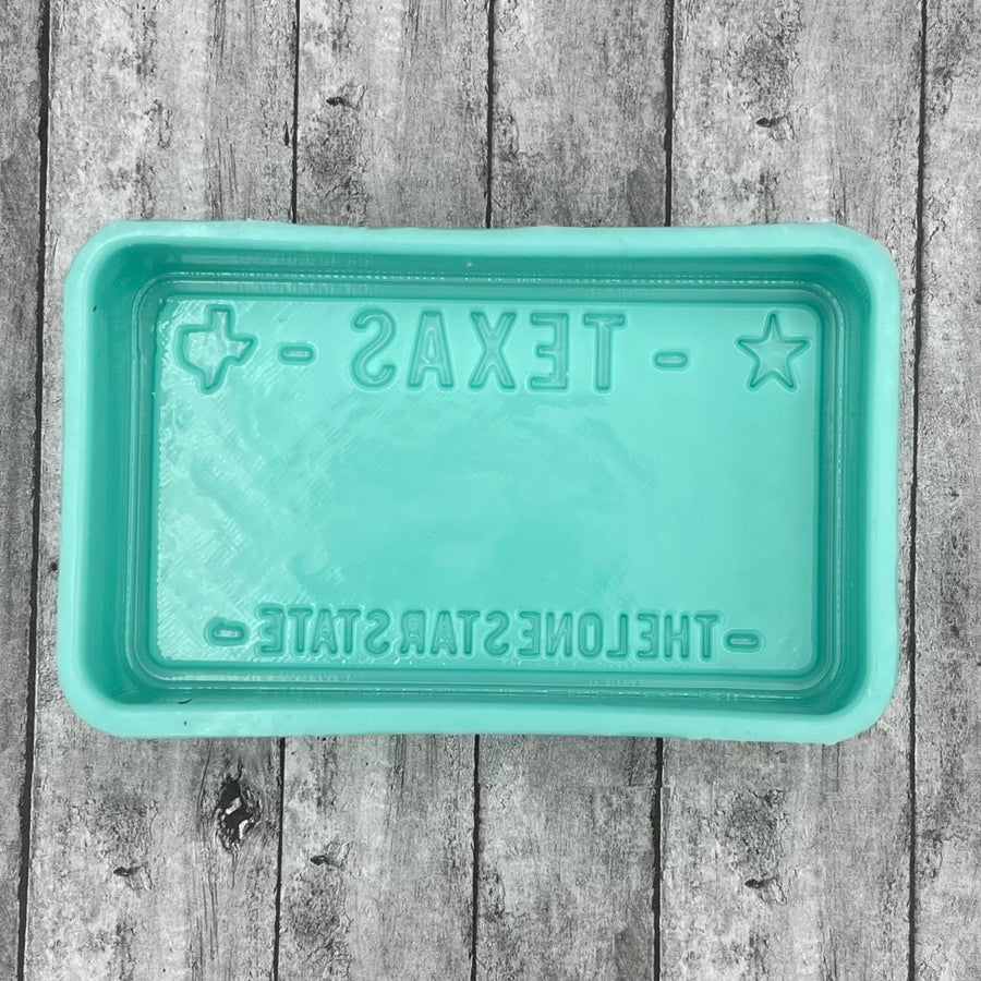 Texas License Plate Silicone Molds