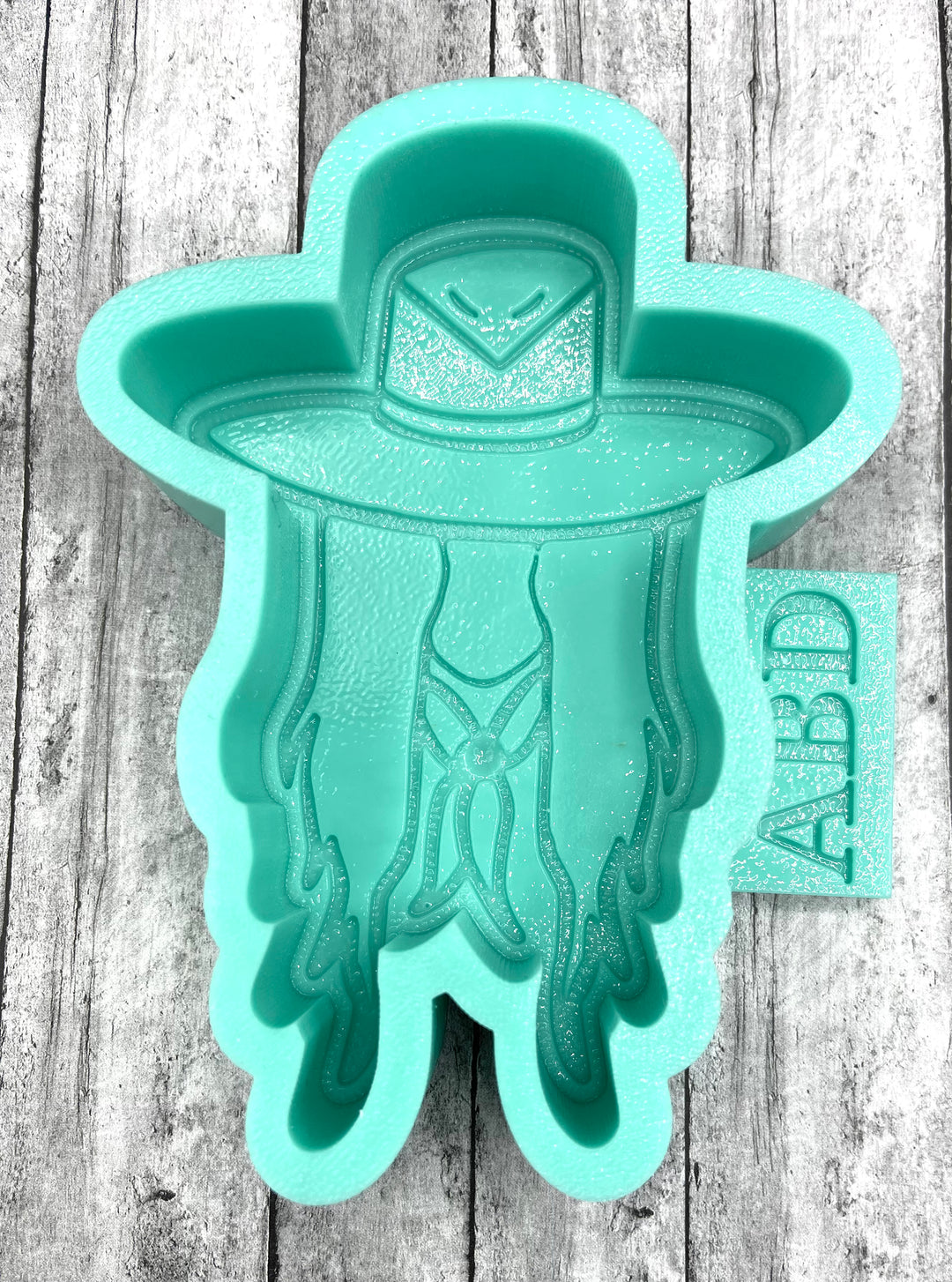 Faceless Punchy Cowgirl Freshie Silicone Mold
