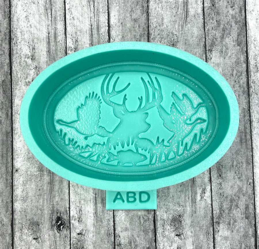 Oval Hunting Silicone Mold