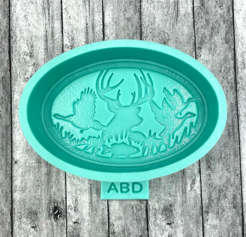 Oval Hunting Silicone Mold