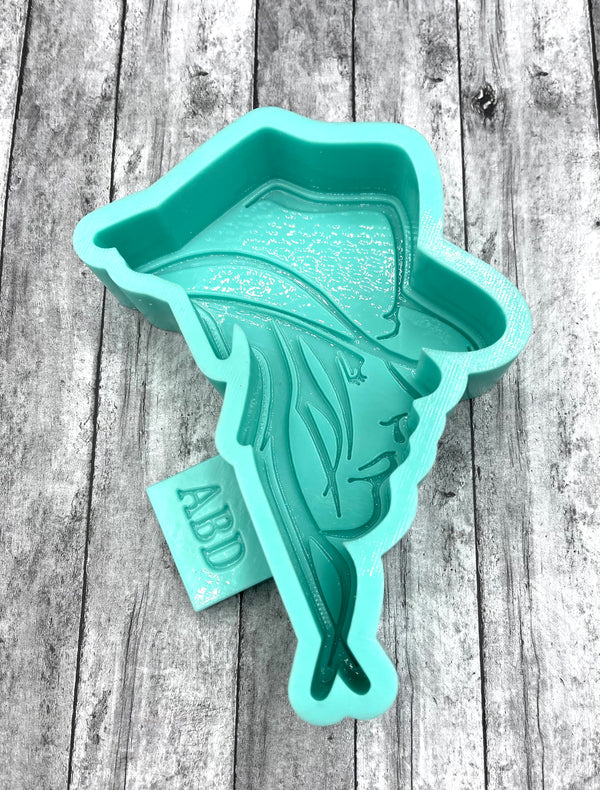 Woman in Hat Freshie Silicone Mold