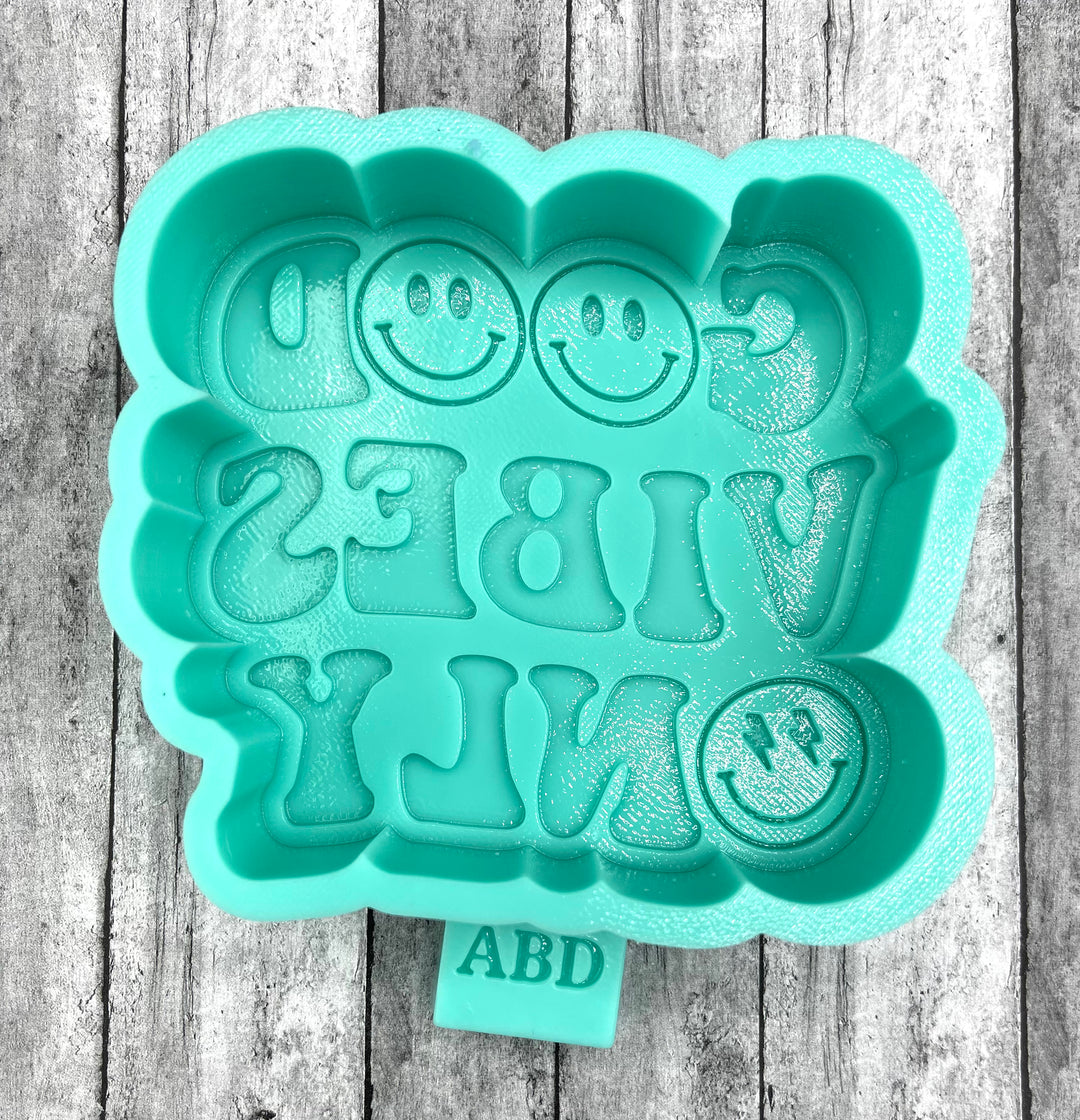 Good Vibes Only Freshie Silicone Mold