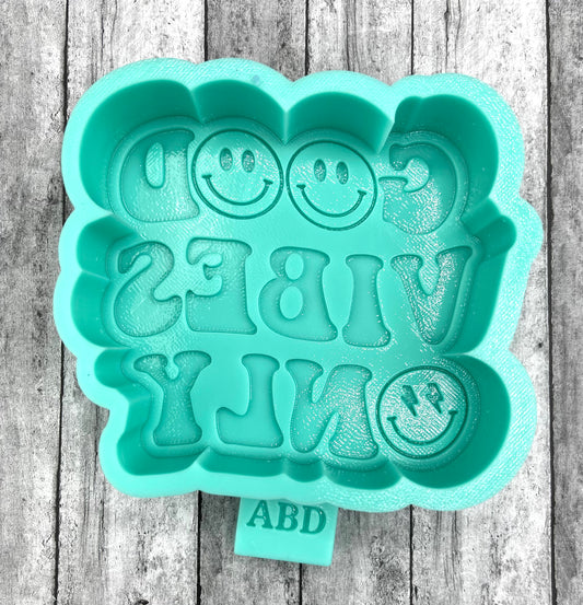 Good Vibes Only Freshie Silicone Mold