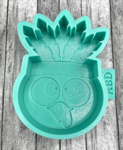 Turkey Face with Feather Freshie Silicone Mold
