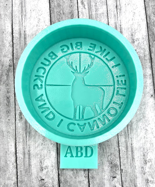 Big Bucks Circle Silicone Mold