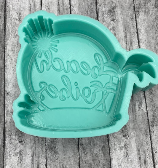 Beach Vibes Freshie Silicone Mold