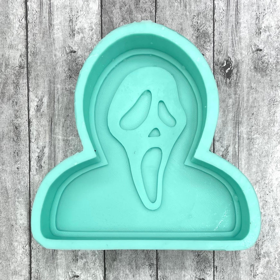 Scary Scream Guy Silicone Mold 