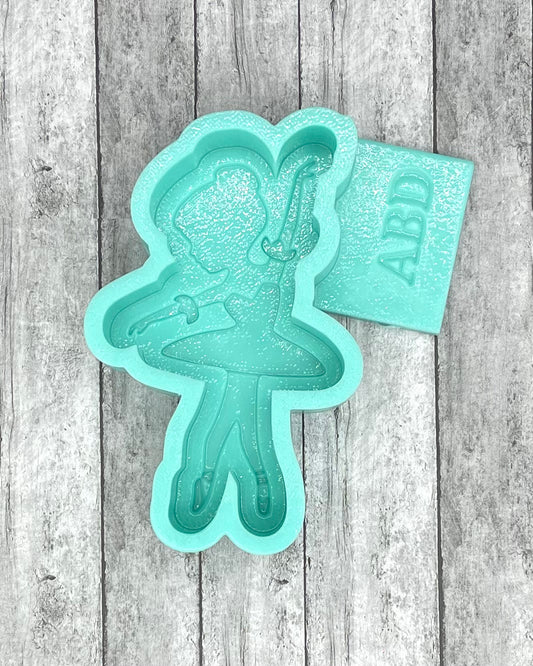 Ballerina Freshie Silicone Mold