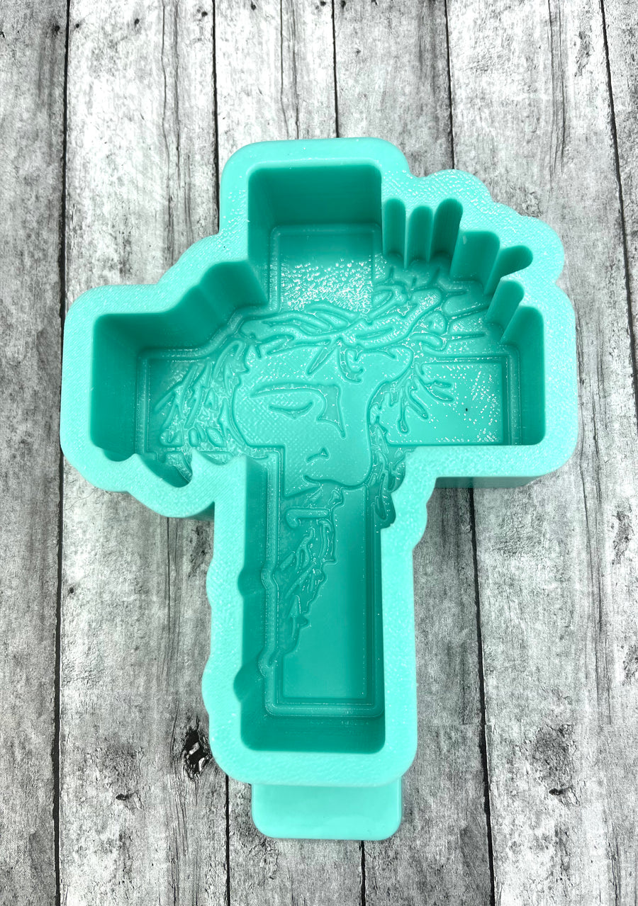 Jesus on the Cross Silicone Mold