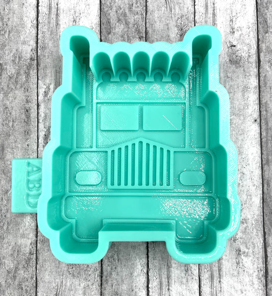 Semi Truck Freshie Silicone Mold