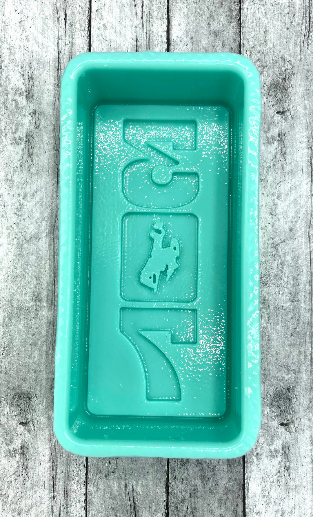 307 Area Code Wyoming Silicone Mold 
