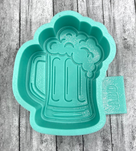 Beer Mug Freshie Silicone Mold