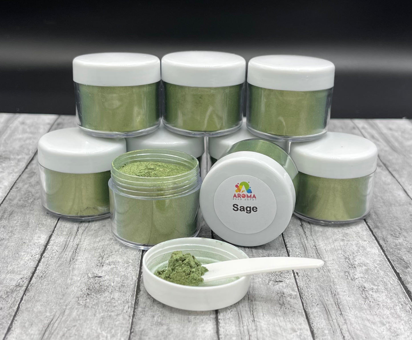 Mica Powder - Sage