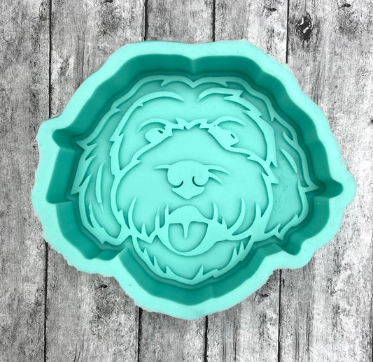 Reverse Golden Doodle mold