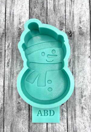 Snowman Freshie Silicone Mold